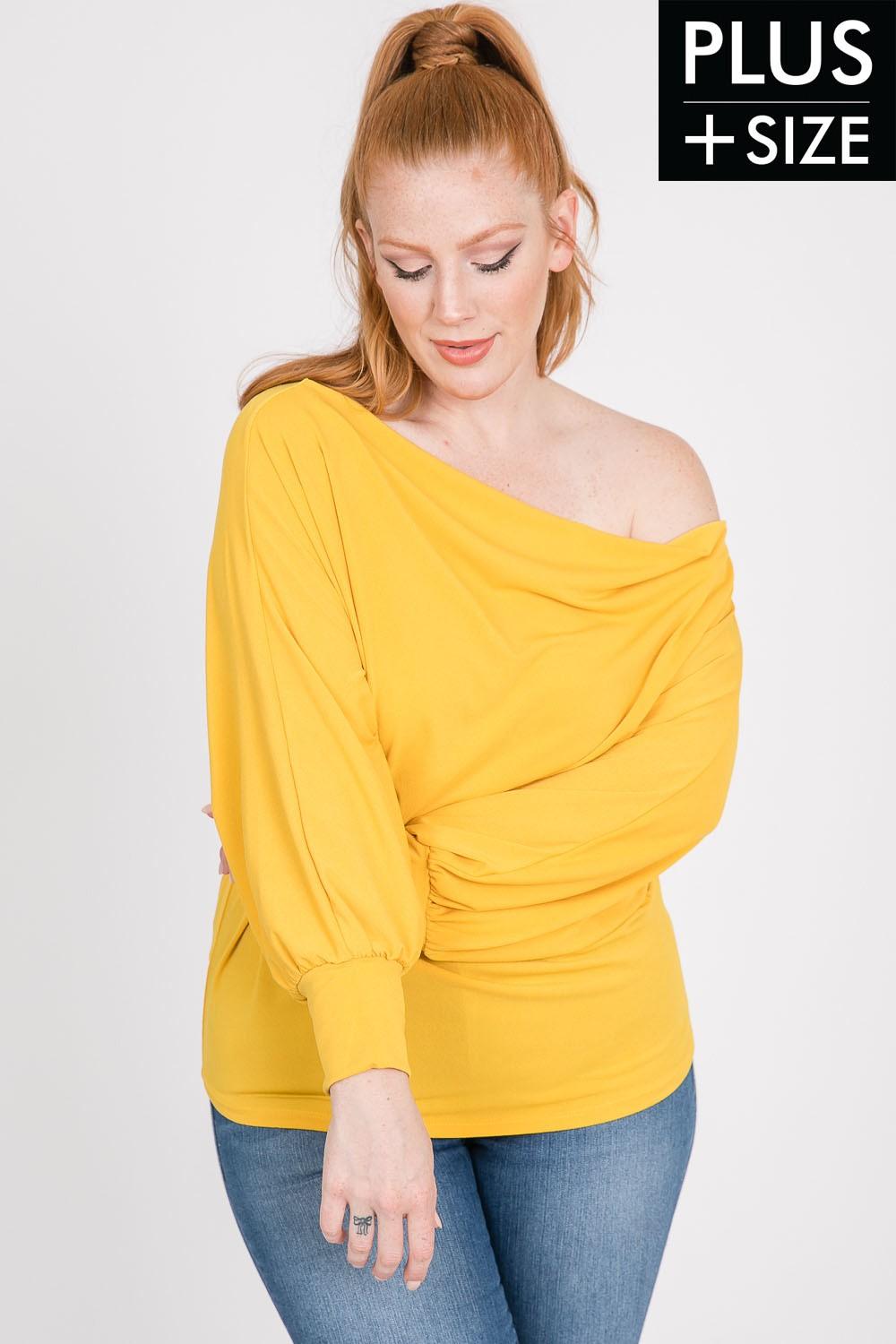 PLUS Off the shoulder top - RK Collections Boutique