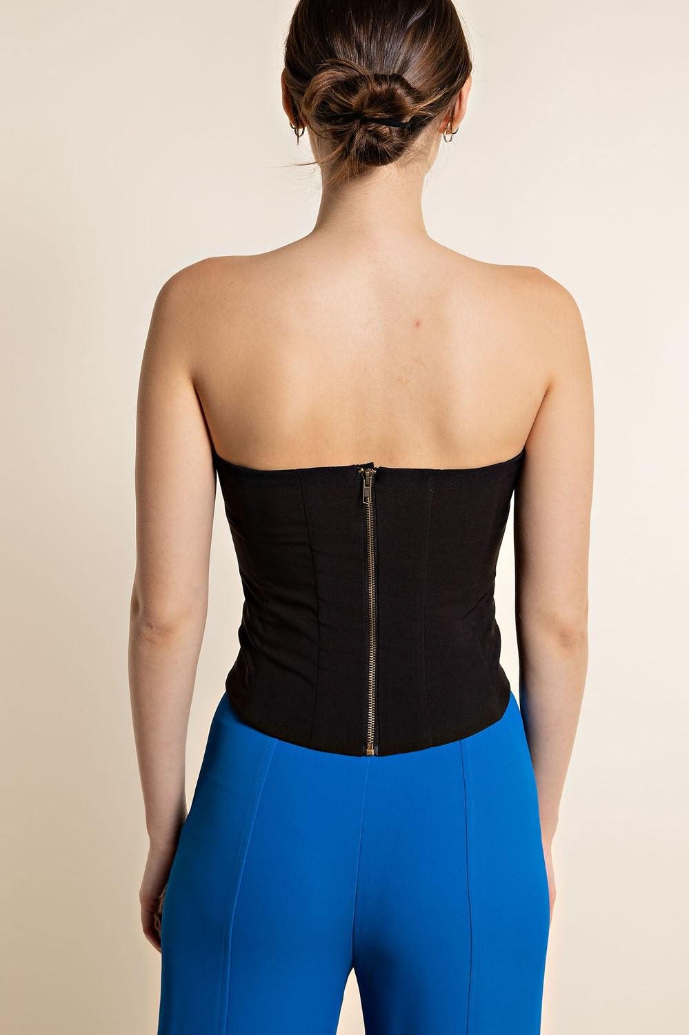 Sweetheart Neckline Bustier - RK Collections Boutique