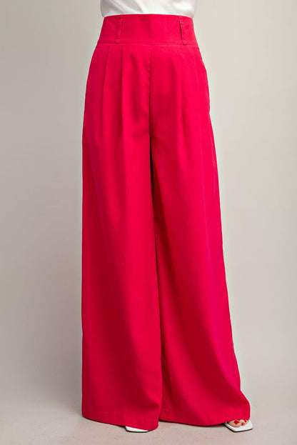 Wide Leg Trouser Pants