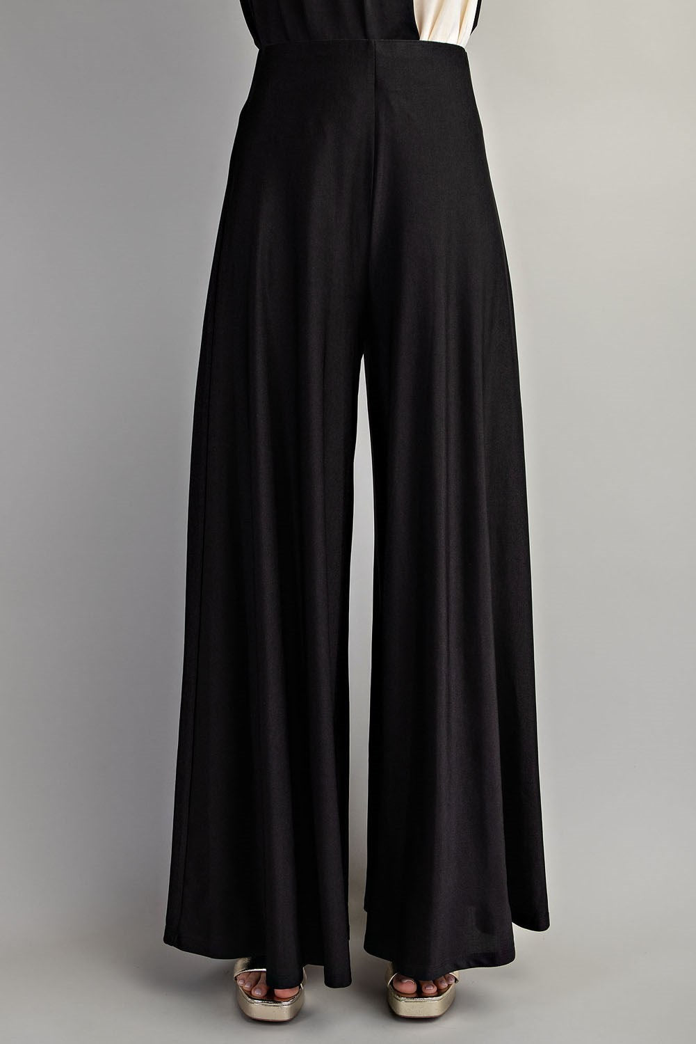 slinky super wide high waist pants