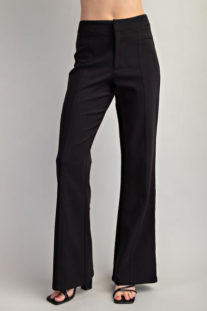 High waist flare pants