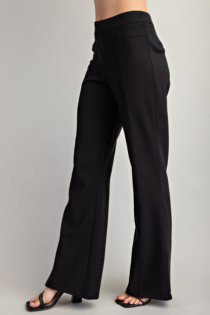 High waist flare pants