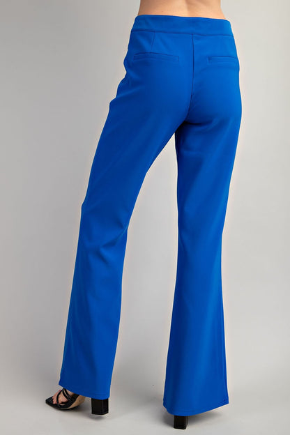 High waist flare pants