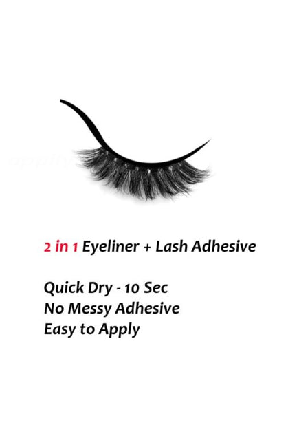 Eye Lash Glue Liner 2 in 1