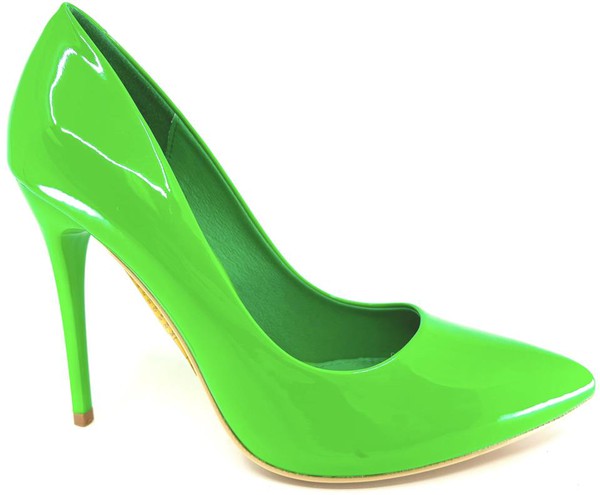 pointy toe high heel pump