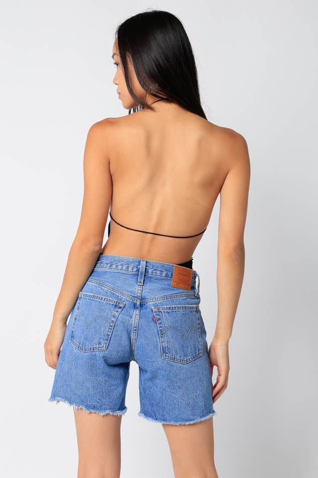 string back halter bodysuit