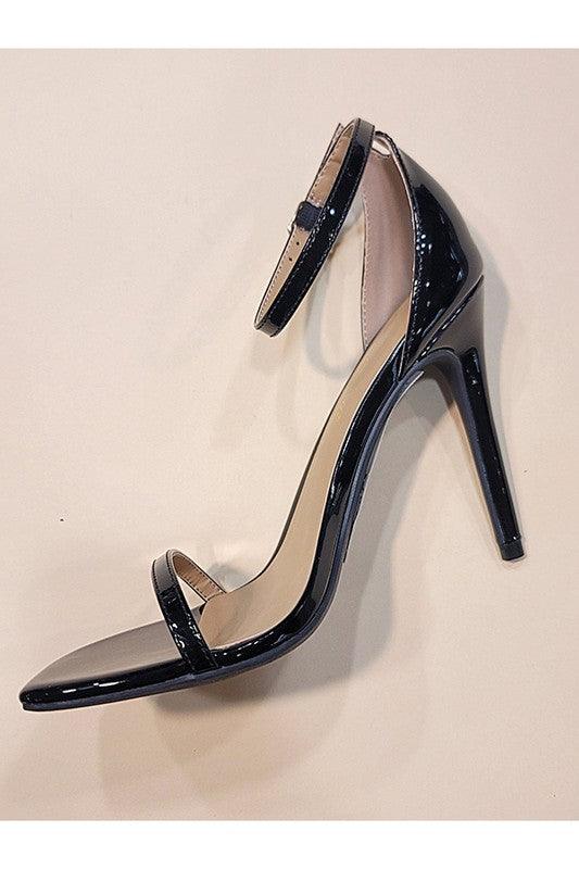 toe & ankle strap stiletto heel shoe - RK Collections Boutique