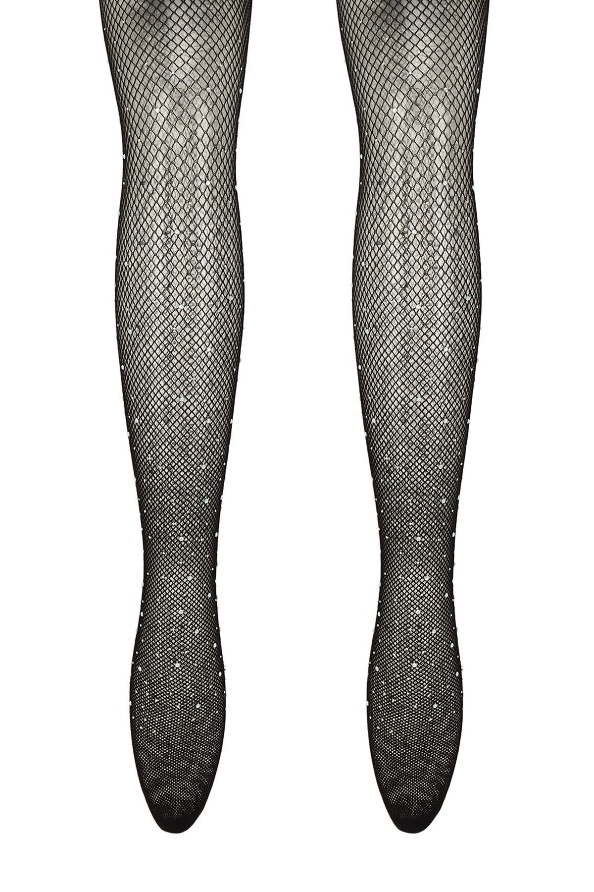 rhinestone fishnet tights