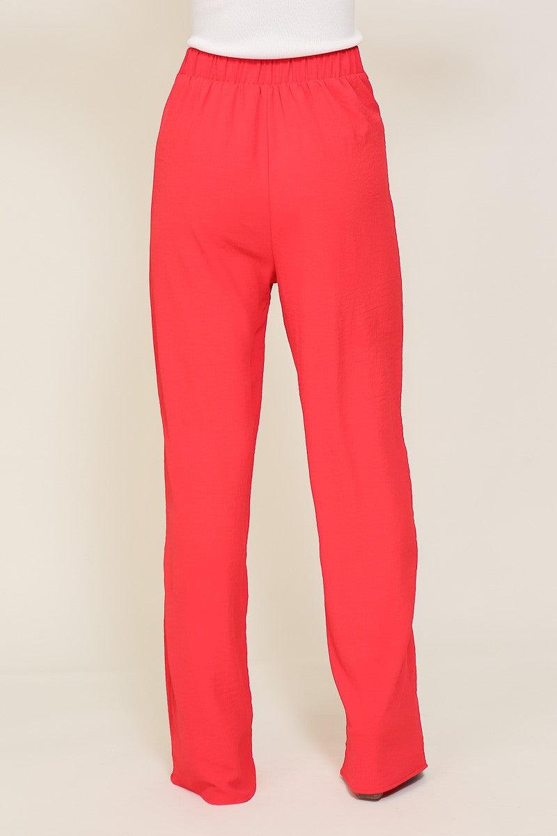 Brooklyn airflow pants with back elastic waist - RK Collections Boutique