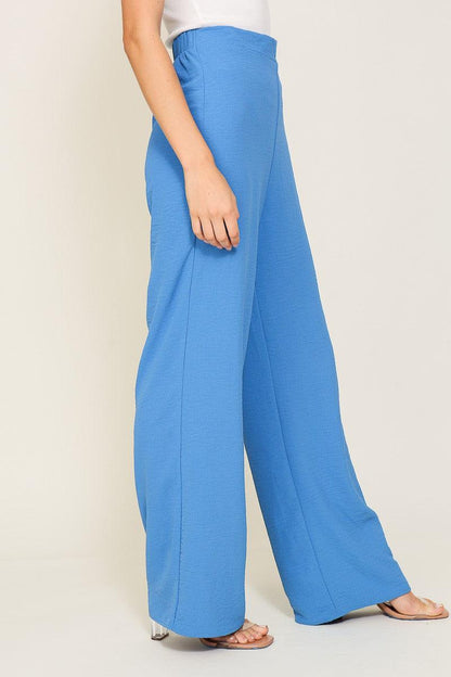 Brooklyn airflow pants with back elastic waist - RK Collections Boutique