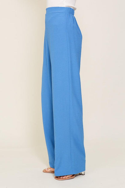 Brooklyn airflow pants with back elastic waist - RK Collections Boutique