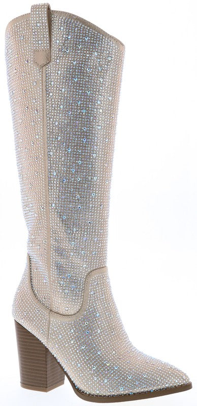 rhinestone cowgirl boot