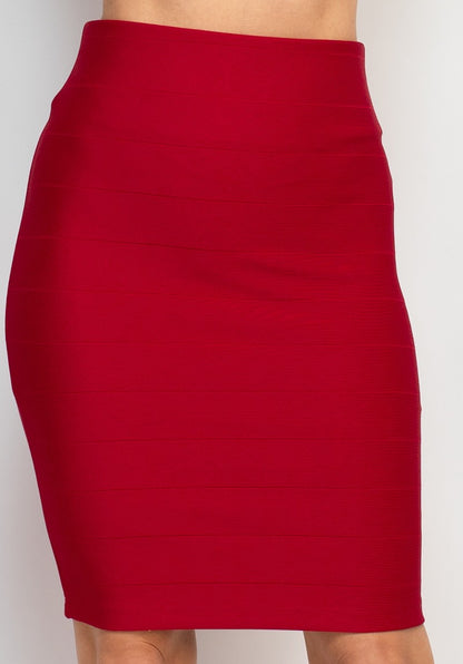 Bandage Pencil Skirt