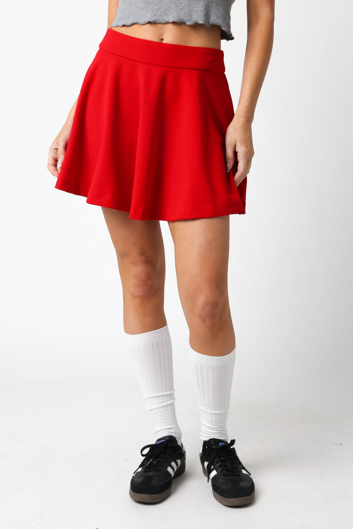 a-line mini skirt