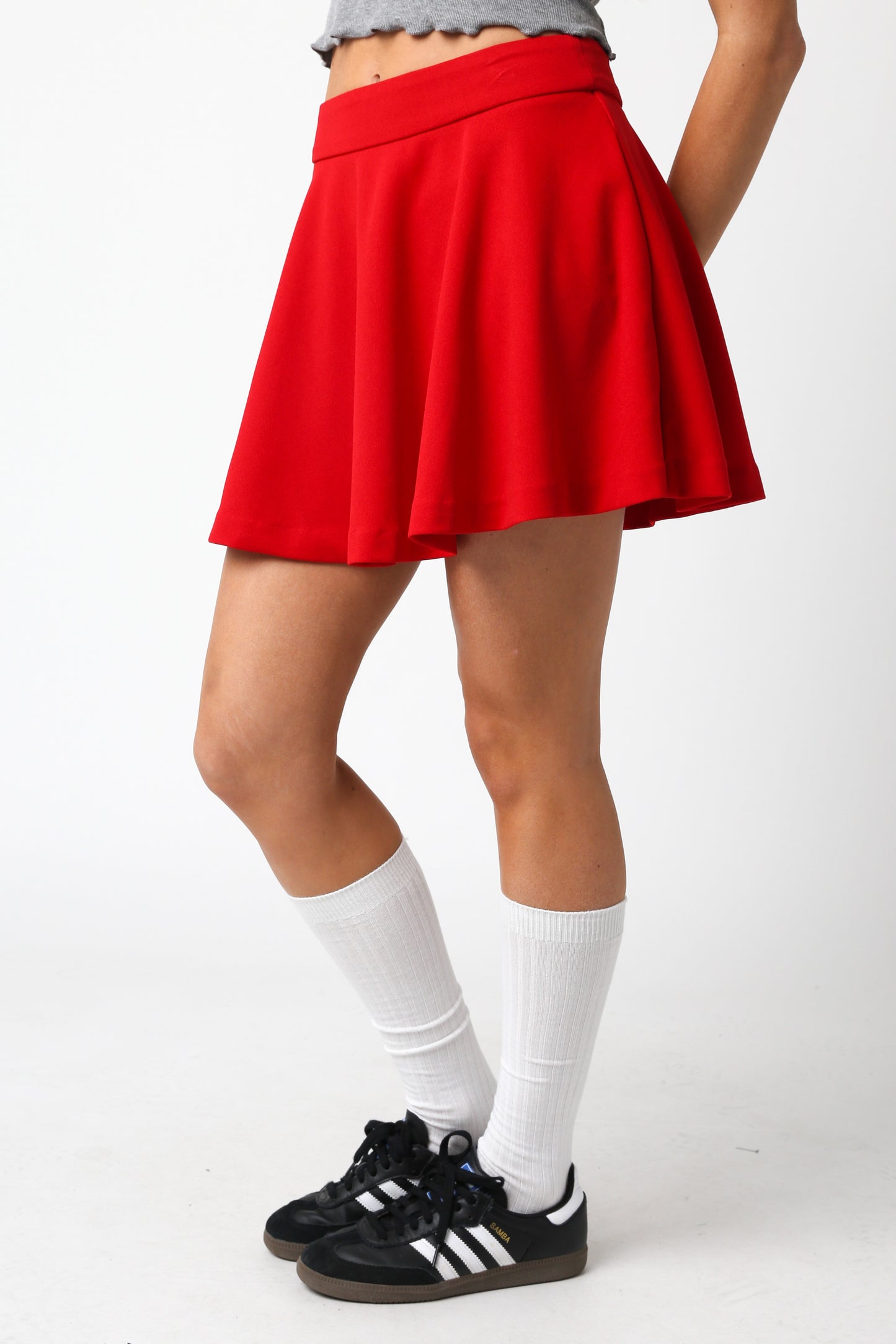 a-line mini skirt