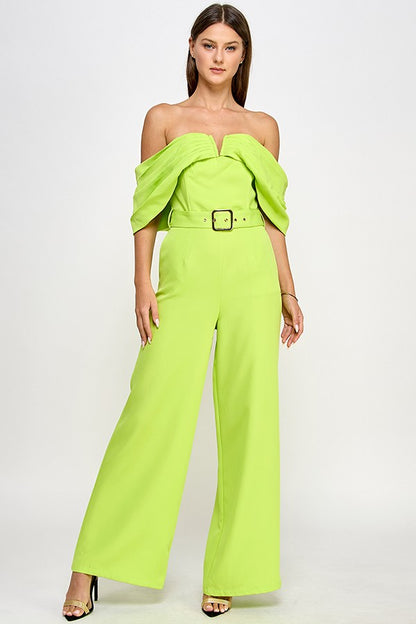 Off The Shoulder Jumpsuit