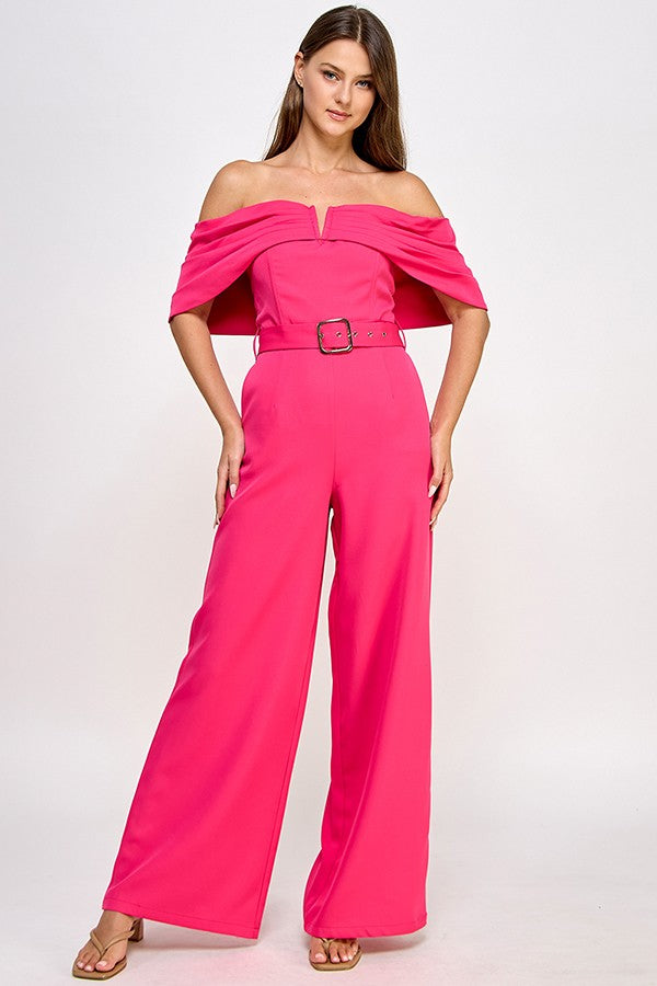 Off The Shoulder Jumpsuit