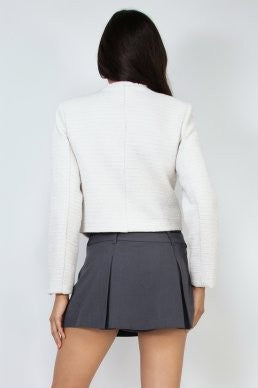 tweed crop jacket