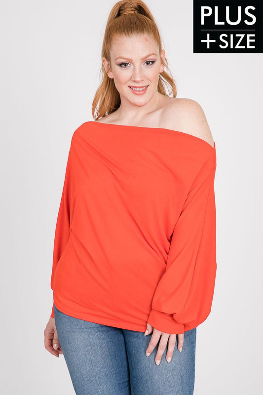 PLUS Off the shoulder top - RK Collections Boutique