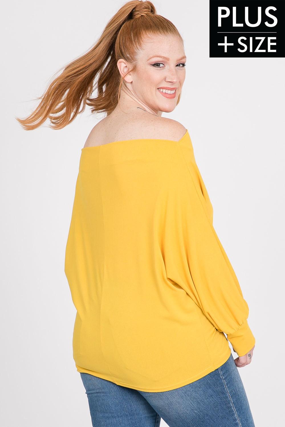 PLUS Off the shoulder top - RK Collections Boutique