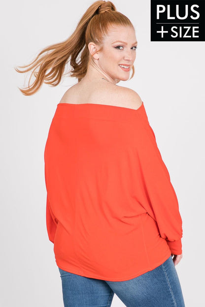 PLUS Off the shoulder top - RK Collections Boutique