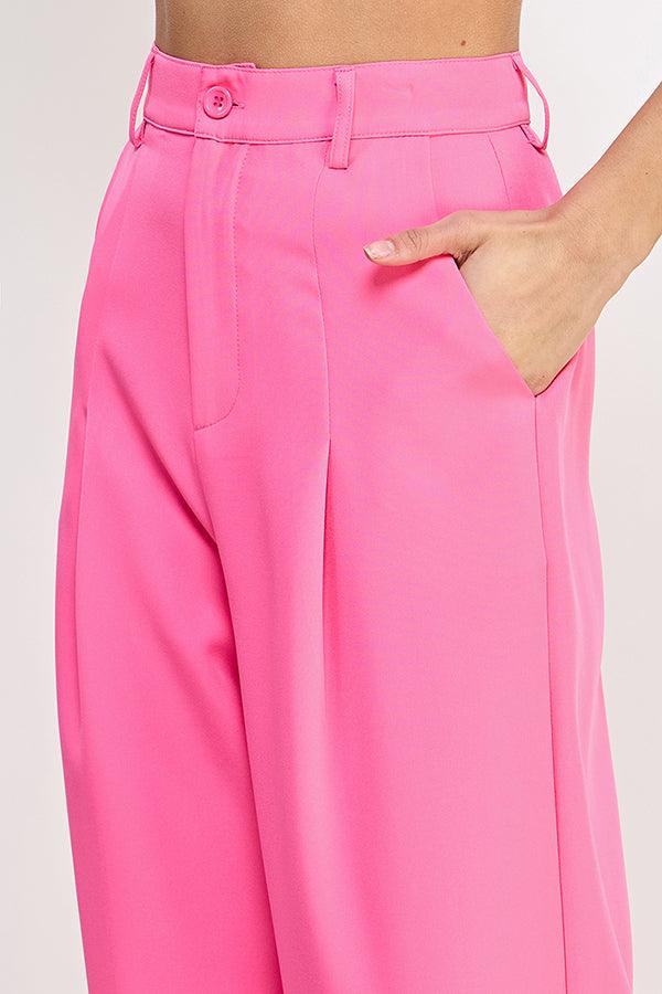 high waist wide leg pants - RK Collections Boutique