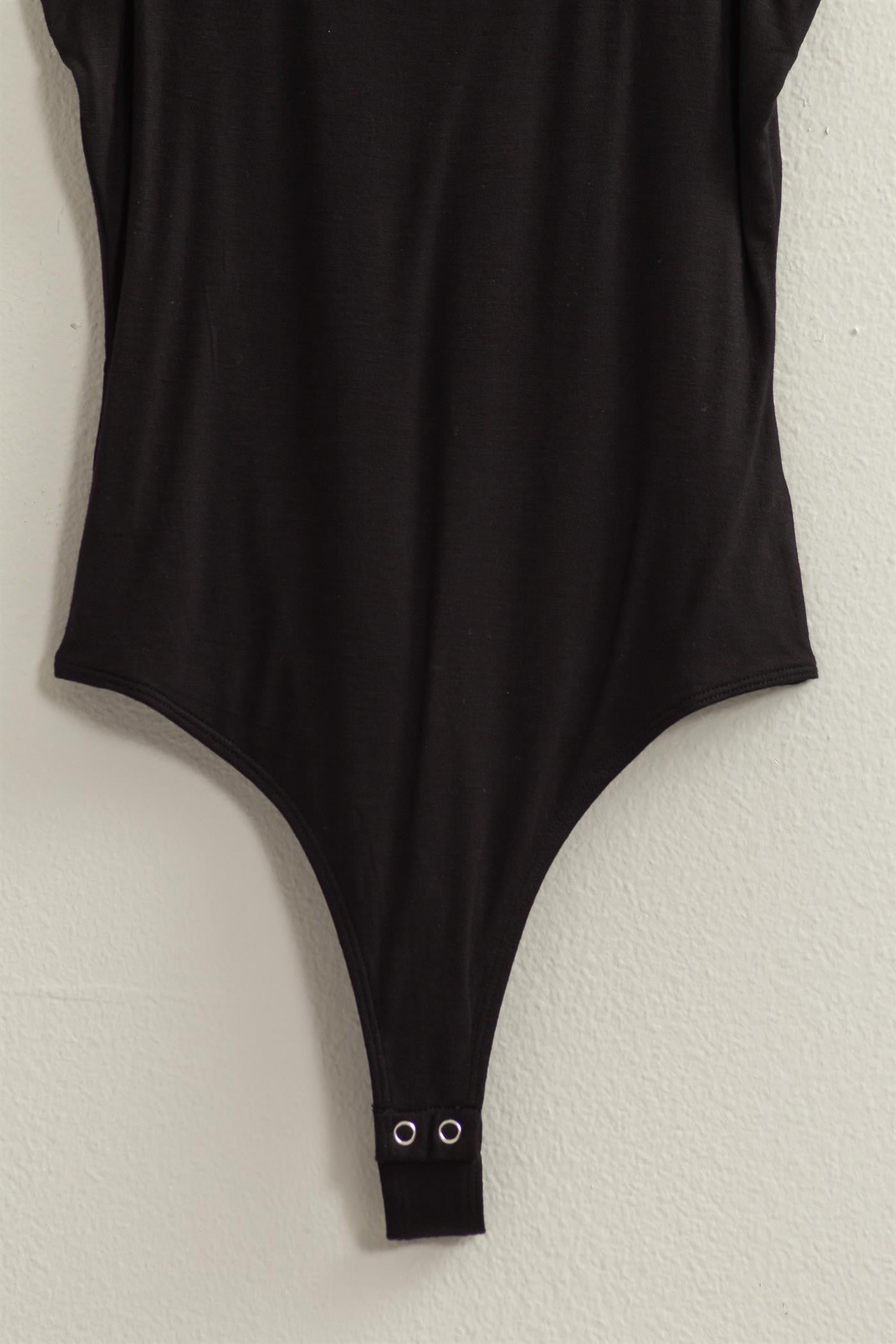 scoop neck tank bodysuit