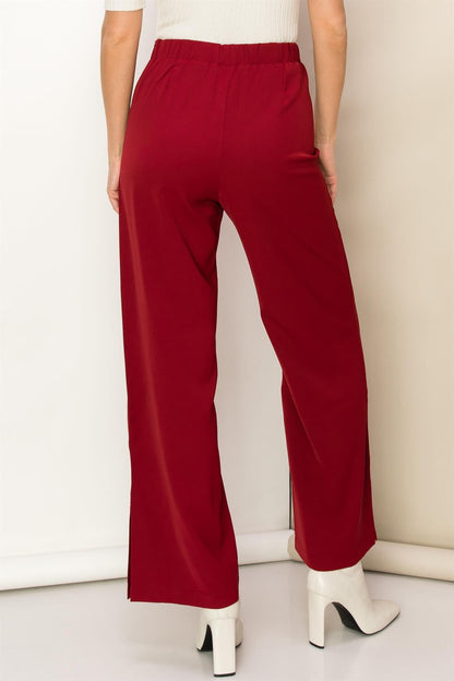 double button detail pant - RK Collections Boutique