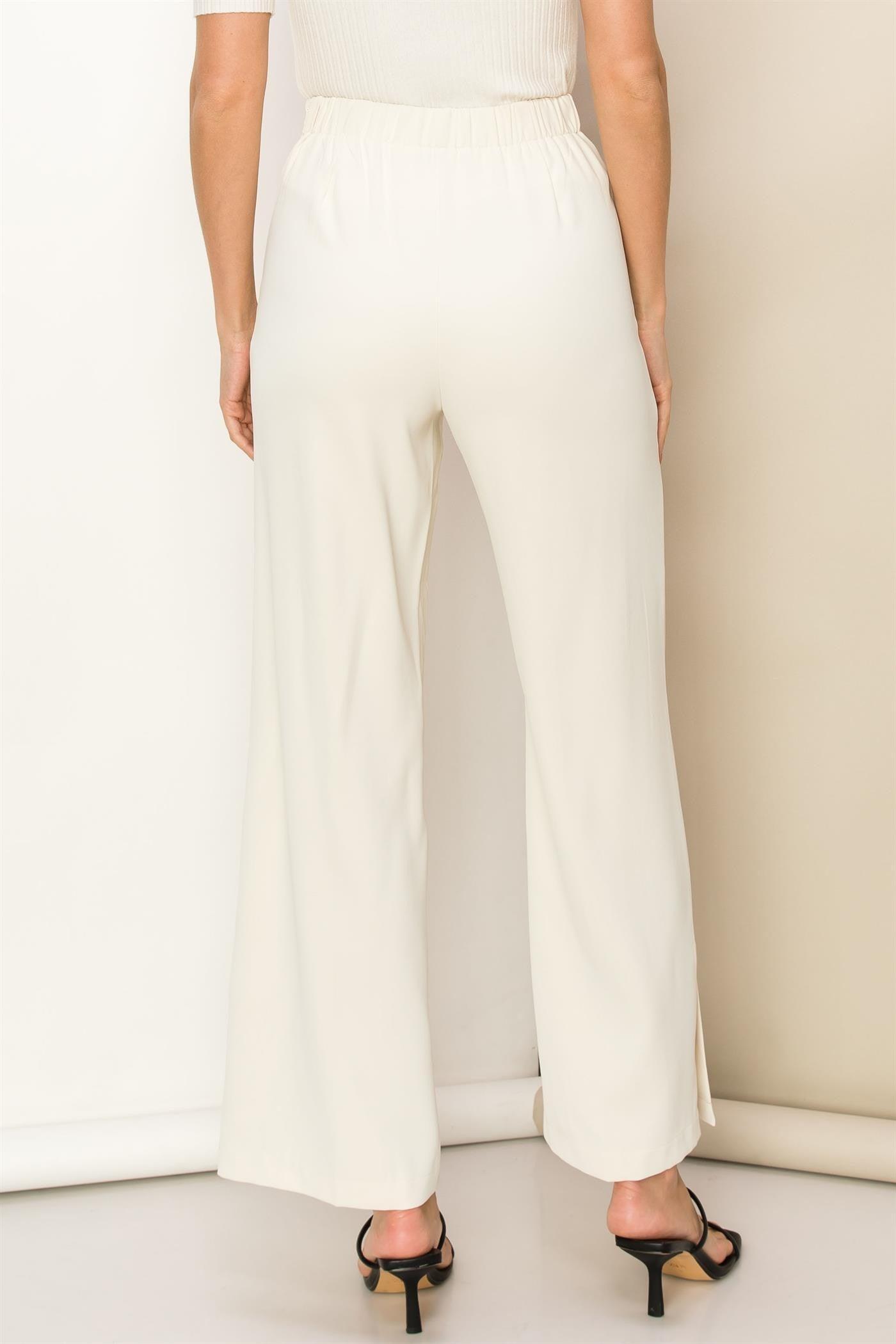 double button detail pant - RK Collections Boutique