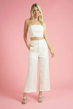 strapless crop top - RK Collections Boutique