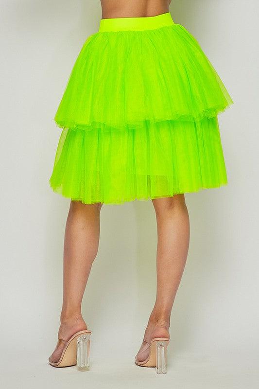 two tier tulle skirt - RK Collections Boutique