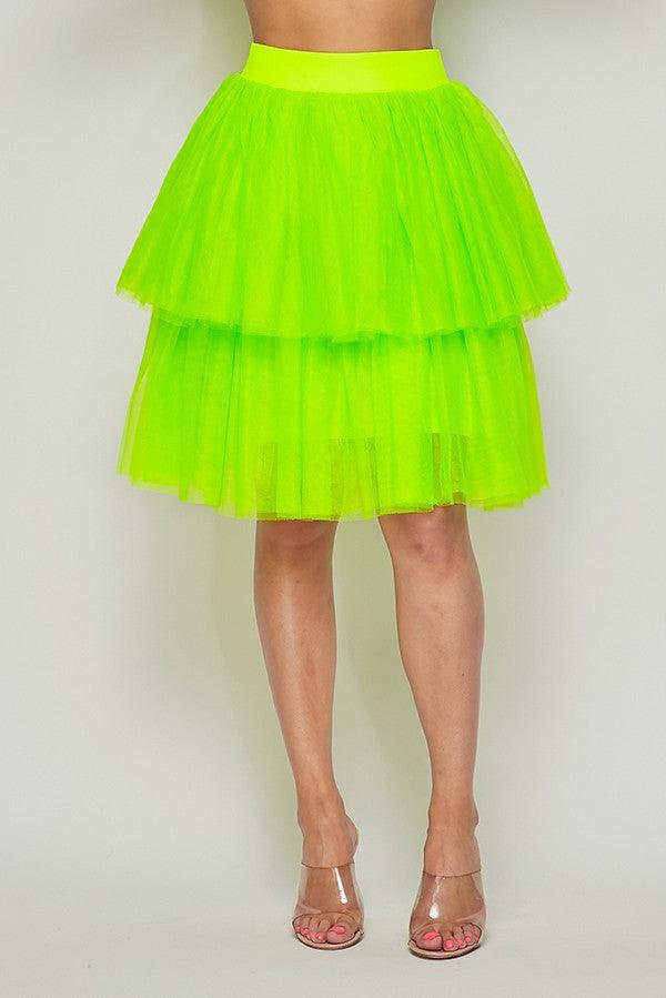 two tier tulle skirt - RK Collections Boutique