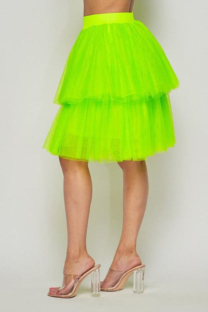 two tier tulle skirt - RK Collections Boutique