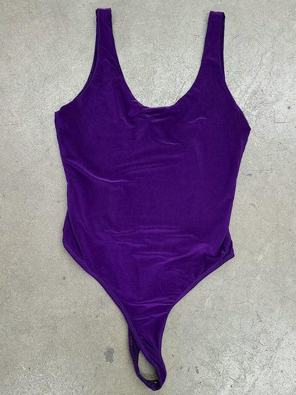 Double Layer Tank Thong Bodysuit - RK Collections Boutique