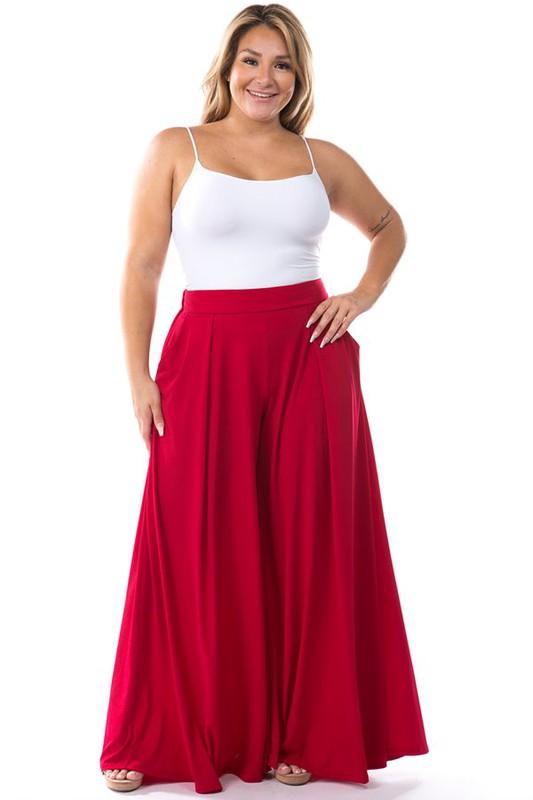 PLUS palazzo pants - RK Collections Boutique