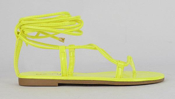 Ankle wrap sandal - RK Collections Boutique