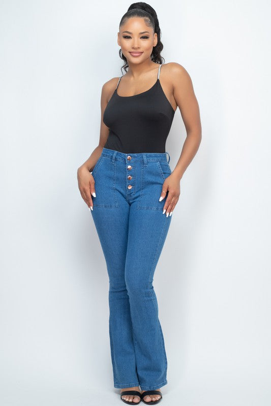 Scoop Neck Solid Bodysuit