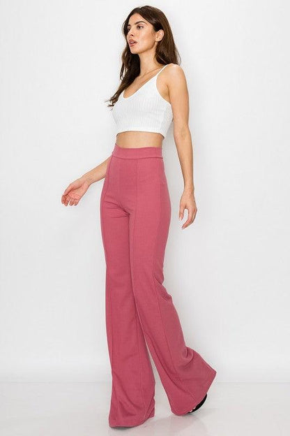 Gina High Waisted Dress Pants - RK Collections Boutique