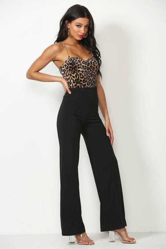 High waist flare leg pants - RK Collections Boutique