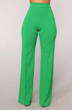 Gina High Waisted Dress Pants - RK Collections Boutique