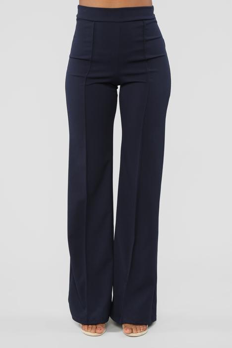 Gina High Waisted Dress Pants - RK Collections Boutique