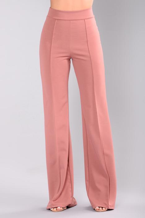 Gina High Waisted Dress Pants - RK Collections Boutique