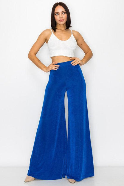 Slink high waist palazzo pants - RK Collections Boutique