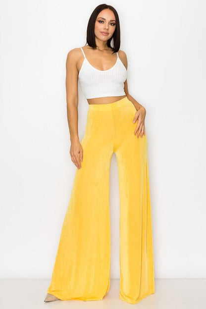 Slink high waist palazzo pants - RK Collections Boutique