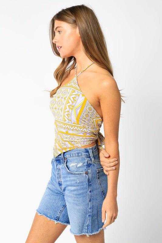 Halter bandana style top - RK Collections Boutique