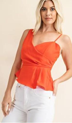 asymmetric peplum top - RK Collections Boutique