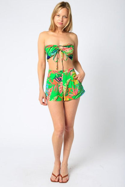 Tropical Mini Short - RK Collections Boutique