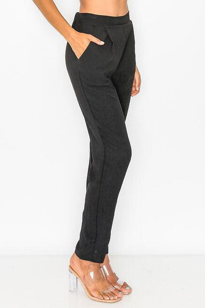 taper leg pants - RK Collections Boutique