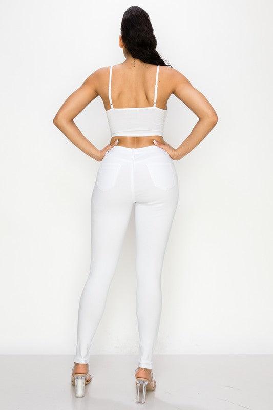 high waist super stretch skinny jean - RK Collections Boutique