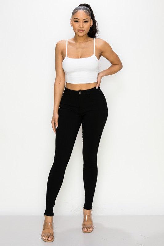 high waist super stretch skinny jean - RK Collections Boutique